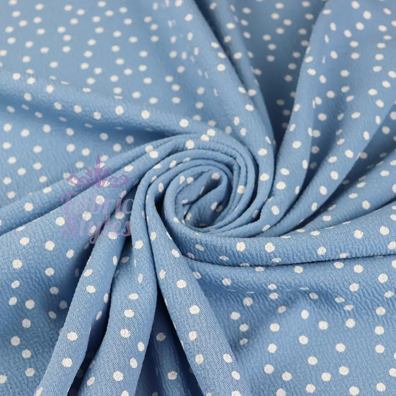 FS589 Polka Dots Liverpool Fabric 6
