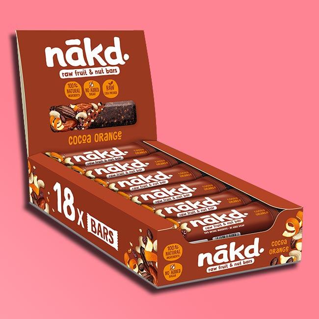 Nakd - Fruit & Nut Snack Bars - Cocoa Orange 1