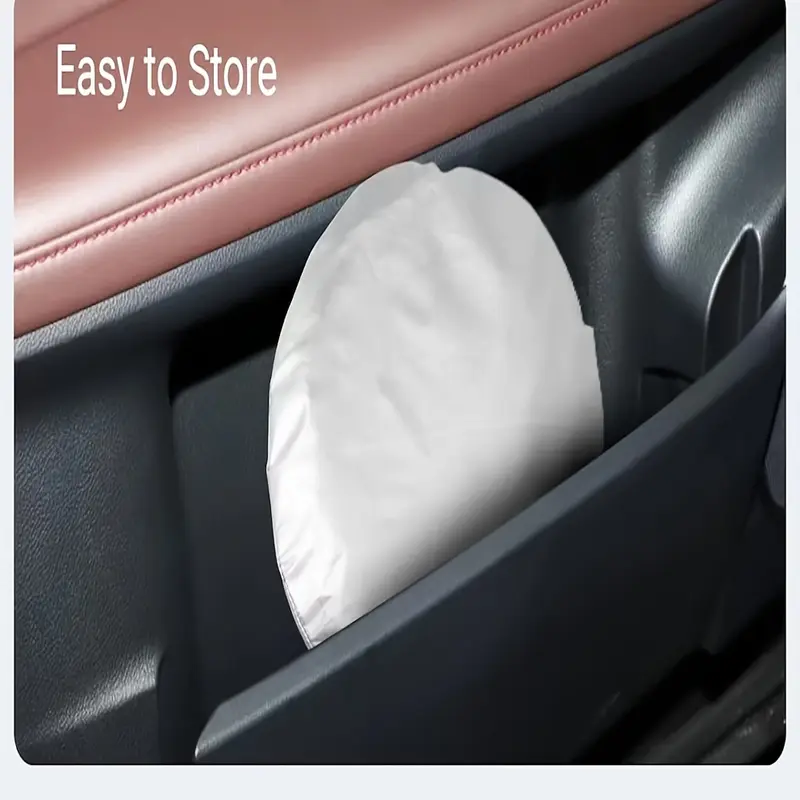 Car Sunshade - Front Windshield UV & Heat Blocker, Fits Sedans, SUVs, Trucks, Off-Road Vehicles - Silvery Coated for Interior Protection 2
