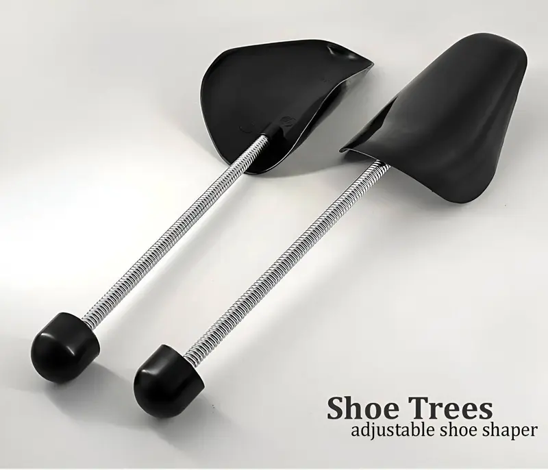10 Pairs Of Care Shoe Trees Plastic Tree Maintain Shape Shoes Footwear White UK 2