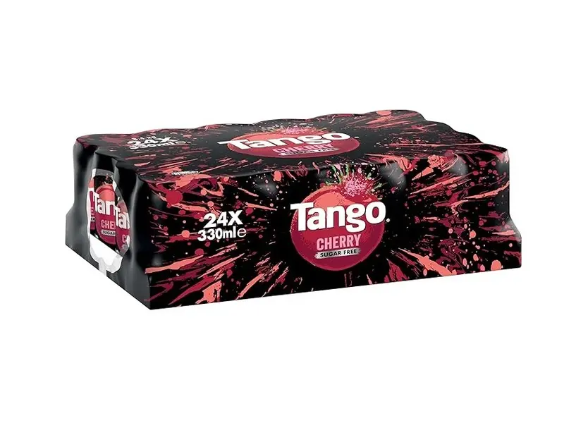 Tango Sugar Free Cherry Cans 24 x 330ml Beverage 2