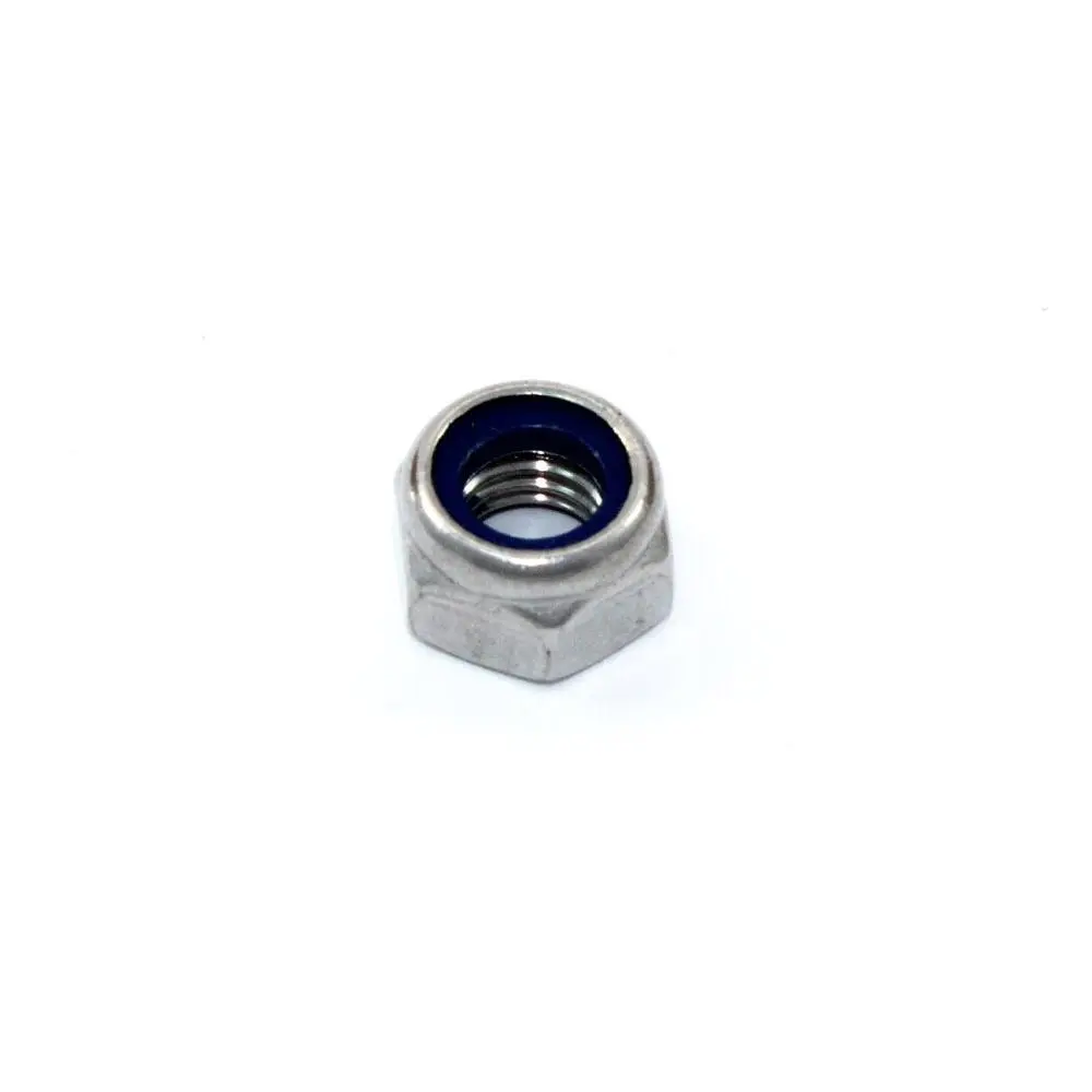 Stainless Steel Nylock Nylon Locking Nuts m4 m5 m6 m8 m10 m12 m14