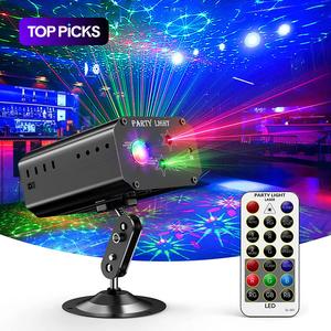 USB Powered Party Light, DJ Disco Light with Remote Control, Strobe Stage Light for Parties Bar Birthday Wedding Holiday Event Live Show Xmas Decorations Lights