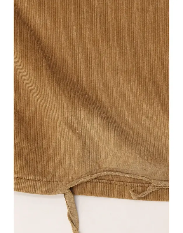 Pre-Owned Vintage LEVI'S Mens 514 Straight Corduroy Trousers W36 L32 Beige Cotton 3