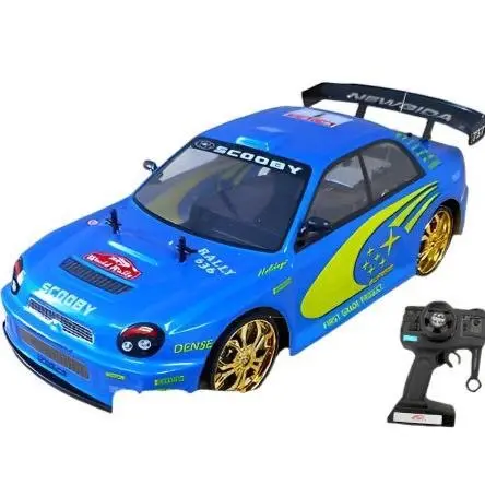 Scooby RC Car 1/10 (50cm) Sports Car Series No.240 Subaru Impreza WRC 2001 Plastic Model - Remote Control Rally Car, Scale Model Kit, Collectible RC Car for Kids & Adults, RC Rally Vehicle, Kids Outdoor Indoor Remote Control Car 5