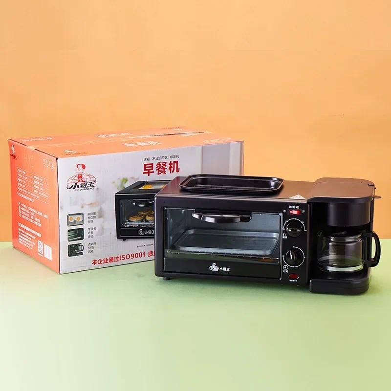 Multi-Functional  5in1 Breakfast Machine -  Microwave Oven Steaming and Baking Integrated Coffee Machine with Frying Pan kettle  tea air  fryers air  fryer  magic kettle smoothie  maker 4