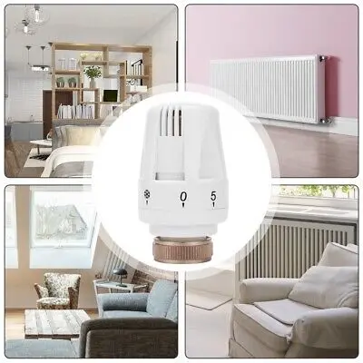 3PCS Thermostatic Radiator Head for Heating Systems 2