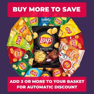 Lays Crisps - [3 for £10] 33 Flavours To Choose From (75g-150g) International Snacks Slabs Chips Christmas Gift Ideas
