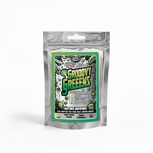 GrooovyGreeens Trial Pack (x10) | Inulin Fibre Fruit & Veggie Gummy | Orange + Lemon Flavour | Natural Prebiotic Gummies for Gut Health & Wellness