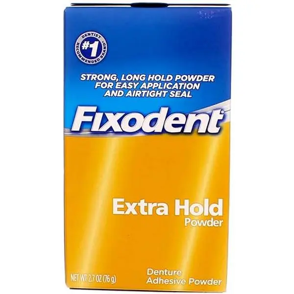Fixodent Extra Hold, Denture Adhesive Powder--2.7 oz (76 g) by Fixodent 0