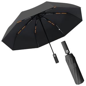 Portable Double-layer Umbrella, 1 Count Windproof & Sun Protection Umbrella, Automatic Rainproof Umbrella for Travel, Lightweight Camping, Hiking, Folding Umbrella, Lightweight Waterproof Umbrella