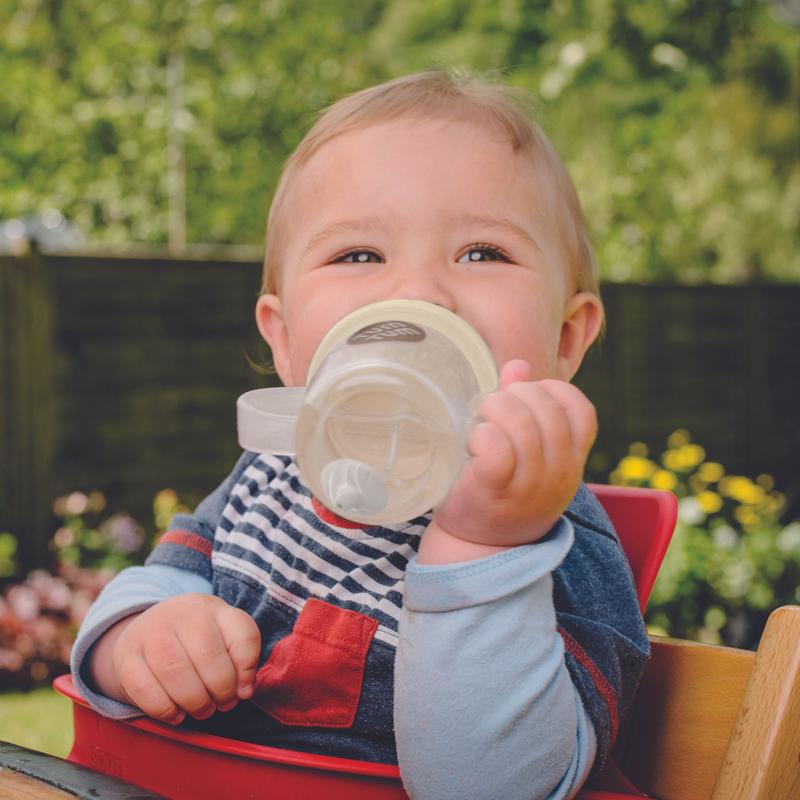 Tall Tippy Up Sippy Cup, with Weighted Straw (Valve Free), Glow In The Dark, Pete Polar Bear, 300ml, Series 3 5