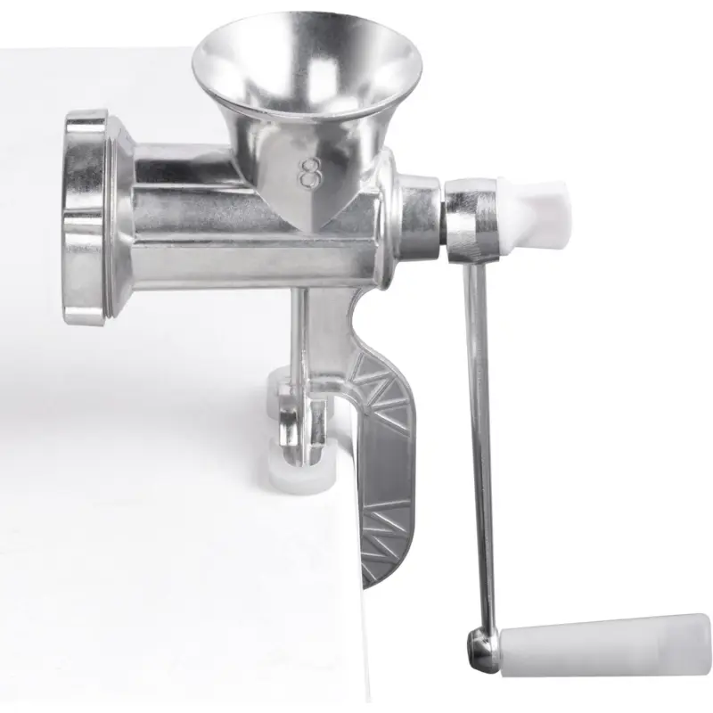 Manual Meat Grinder Mincer Rotary Machine Food Heavy Duty Burger Sausage Maker 8