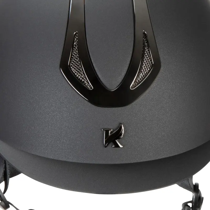 Shires Karben Sonic ID Riding Hat - Black 3