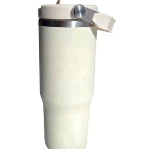 Hydrate Double Wall Drinking Tumbler 300z Drinkware Flasks Straw Water Bottles Portable Bottled Mug Lid