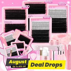 Individual False Eyelashes Kit, Mixed Length & Styles Natural Look Eyelash Extensions, Self Grafting Curl Eyelashes, Eyelash Clusters, Eyelashes Extension Set, DIY Lash Clusters, Self Adhesive Lash Clusters, DIY Dramatic Lashes for Girl