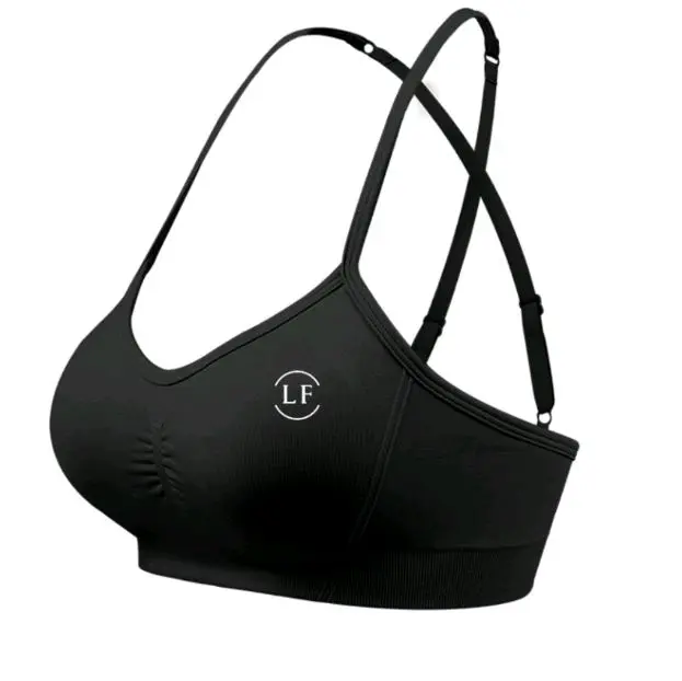 Love Fitness Limitless Bra for Women - Full Support and Padded Cups. Fabric:87%nylon + 13% spandex
