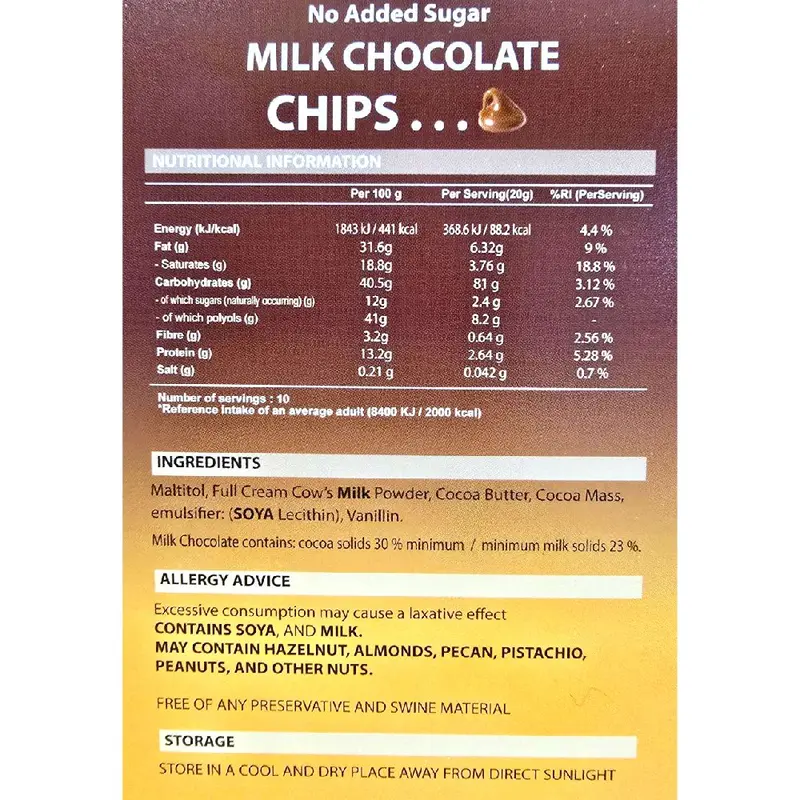TOPS Assorted Chocolate Bundle - Zero Added Sugar - 7 Bars, 1 Box of each Dark and Milk chocolate chips & 1 Assorted Box 400g 4
