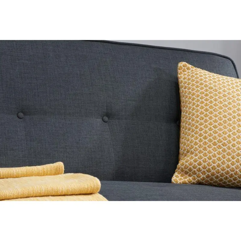 Otto Grey Fabric Sofabed | Small Pull-Out Design | 2 Seater Comfort 5