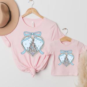 Coquette Fairytale Castle Matching T-Shirts