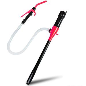 Portable Power Battery Pump, 1 Count Water & Fuel Transfer Pump with Nozzle, Battery Powered Fuel Pump with 3 FT Long Hose, 2.2GPM Transfer Pump, Suitable for Water Kerosene Gas Can, Men Gifts