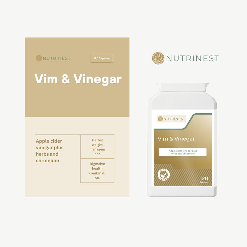 Vim & Vinegar Apple Cider Vinegar Complex with Herbs – Weight Management & Digestive Support 2