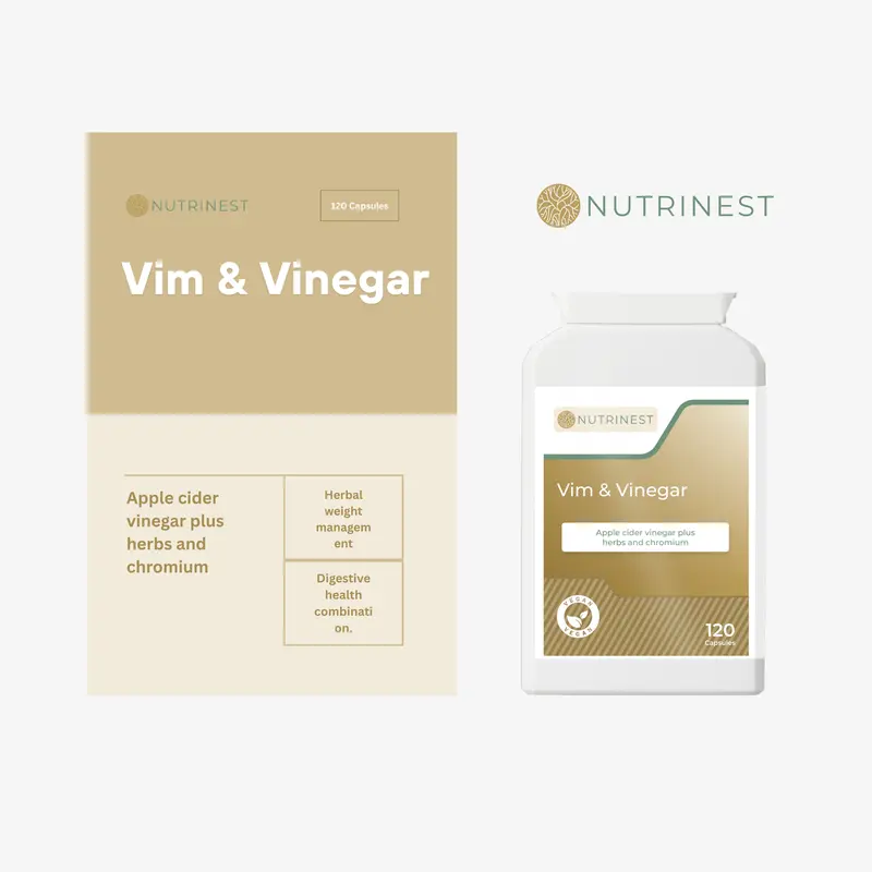 Vim & Vinegar Apple Cider Vinegar Complex with Herbs – Weight Management & Digestive Support 2