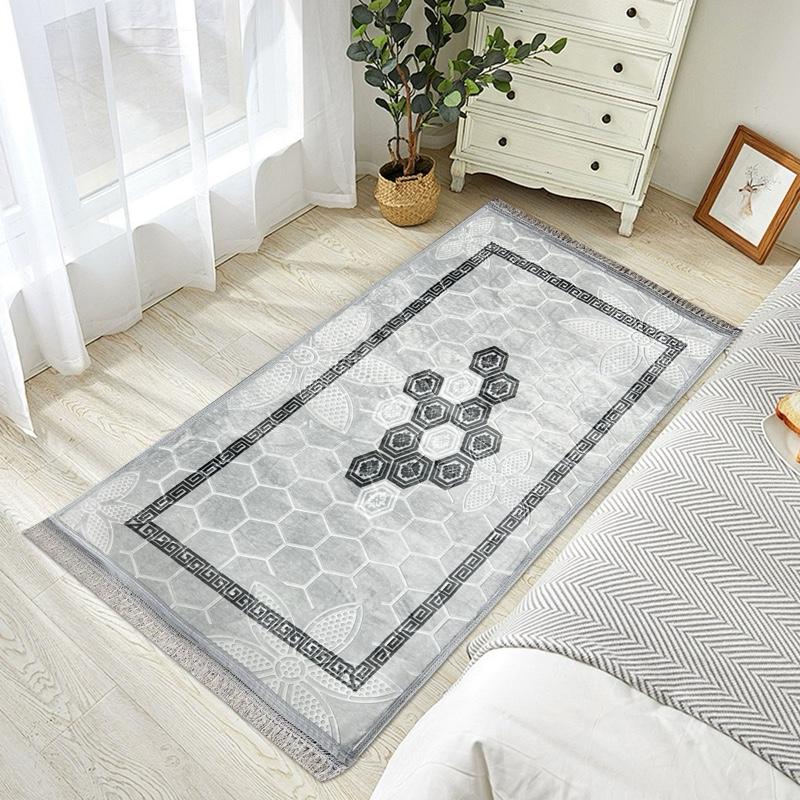 Runner Rug 90x190CM Turkish Style Anti-slip Hallway Rug NonSlip Best gift 0