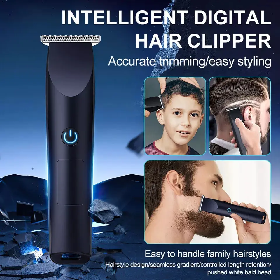 Professional Mens Hair Clippers Shaver Trimmers Machine Cordless Beard Electric