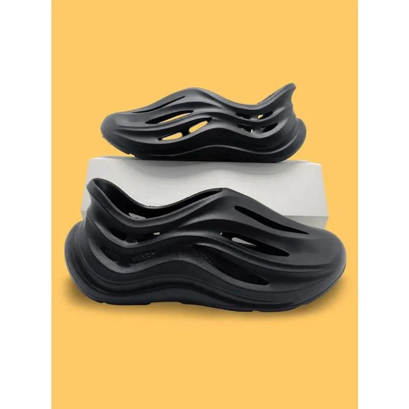 【2025】Men's Casual Colorblock Design Eva Clogs, Comfortable Casual Breathable Beach Slippers, Trendy All-match Clogs for Daily Summer Vacation Beach Wear 5