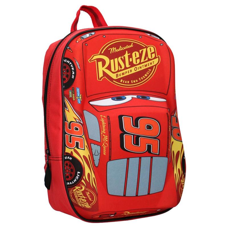Lightning McQueen 3D Backpack for Boys - Kids Rucksack Car, Perfect for School and Travel 6