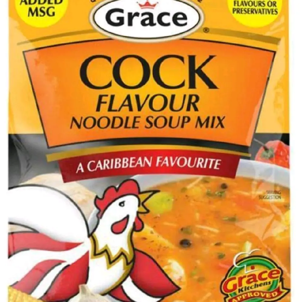 Grace Cock Flavour Noodle Soup Mix 50g - Delicious Snack