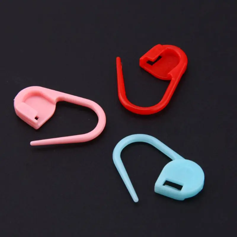 50-200Pcs Knitting Accessories Weave Crochet Locking Stitch Markers Tool 8