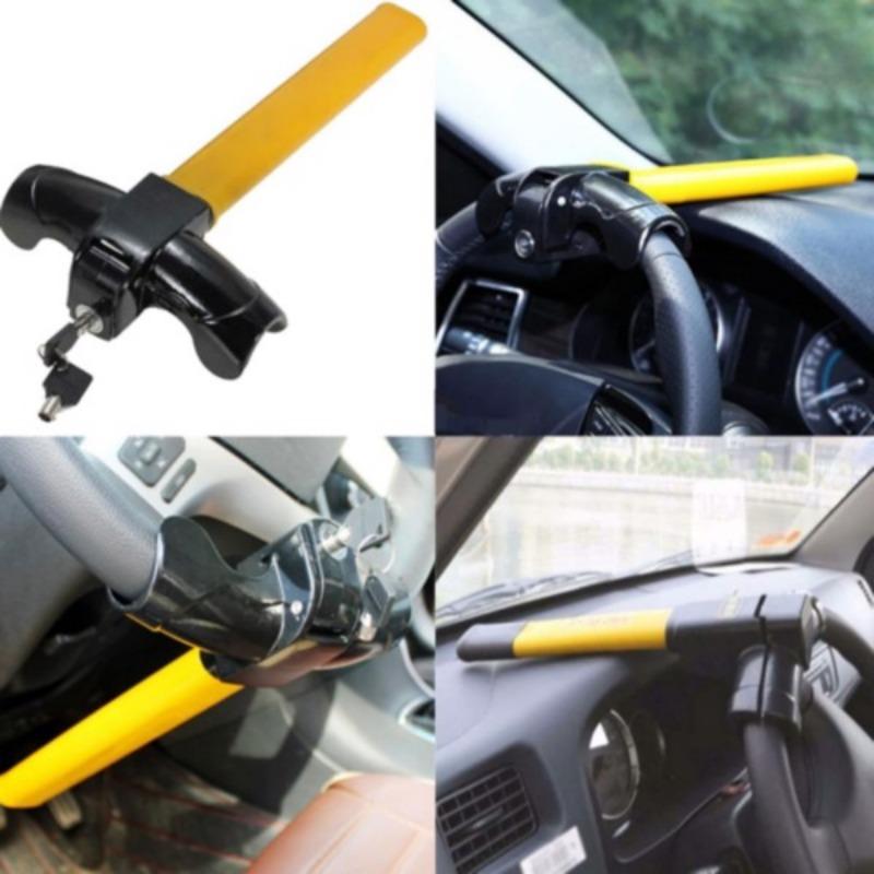 Heavy Duty Steering Wheel Lock Anti Theft Rotary Security Safe Van Car Universal 8