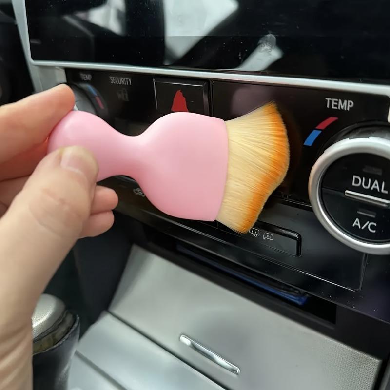 Product Introduction of 1pc Car Interior Cleaning Brush, Compact Soft Bristle Brush, Car Seat Center Console Gap Interior Dust Removal Artifact, Car Interior Air Conditioner Air Outlet Cleaning Brush, Car Accessories, Men Gift 7