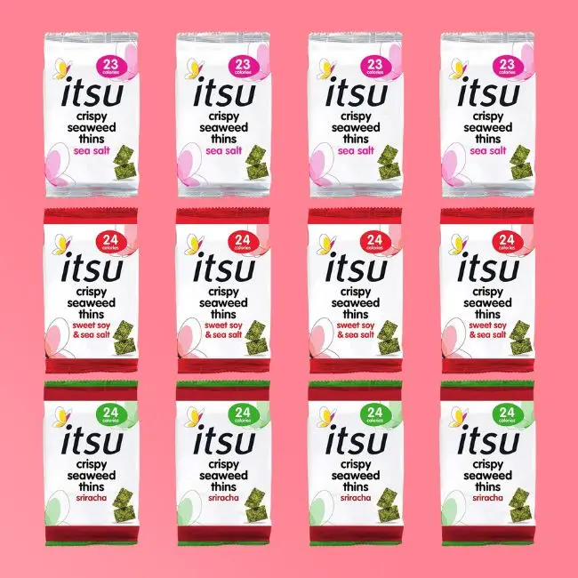Itsu - Seaweed Thins Mixed Taster Bundle (12 Packs)
