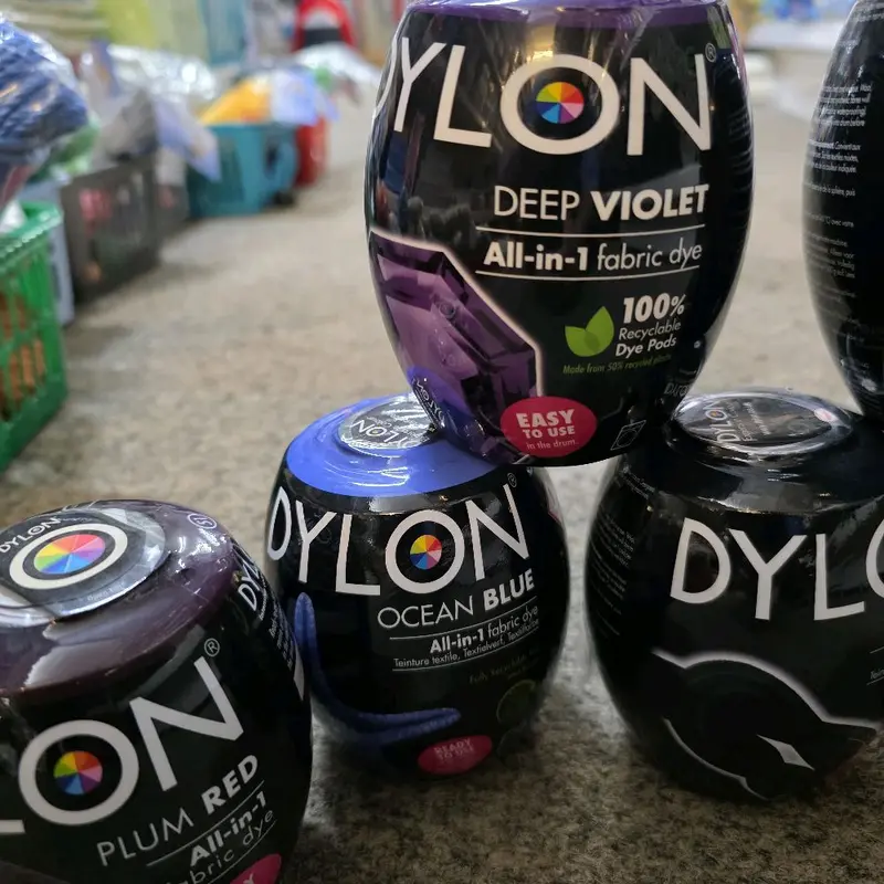 Dylon Fabric Dye Jeans Blue & Ocean Blue All-in-1 Wash & Dye Solution for Clothes 5
