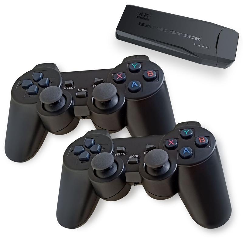 Sleek, ergonomic, and built to last. Whether you’re gaming for hours or exploring new worlds on the go| game console 2.4G high definition wireless handle game console PS1 retro arcade double home game console 5