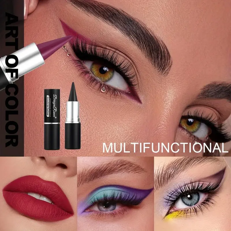 Waterproof Eyeliner Pencil, Quick Drying, Sweat Resistant - Durable, Long-Lasting Cream Eyeliner for Novice, Holiday Makeup 0