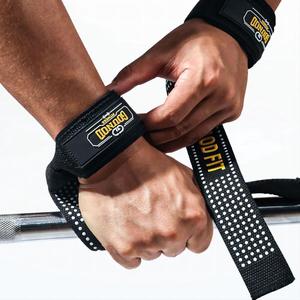 Powerlifting Fitness Exercise Grips, Wrist Support Training Hand Bar Straps, Hand Grip Strengthener For Training, National Day Offers