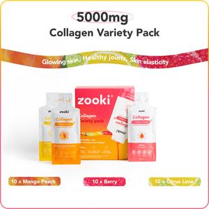 Collagen 5000mg Marine Collagen Liquid Sachets For Skin, Hair, Nails, Joints & Bones
