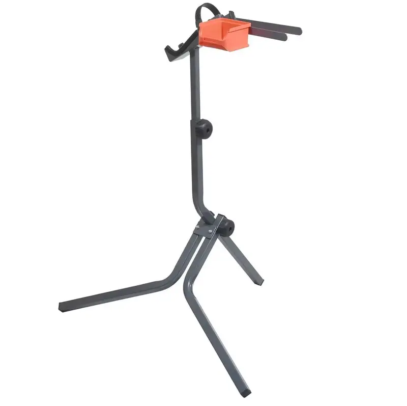 Taylor & Brown Adjustable Height Bicycle Workstand Folding Bike Repair Maintenance Pro Home Mechanic Bicycle Work Stand Rack with Legs, 95-105 cm, Grey 3