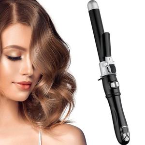 Automatic Curling Iron, Big Curly Iron for Beach Waves, Hair Iron Curler, Temperature Adjustable LCD Display 60 Minutes Automatic Shutdown, Hair Styling Tools, Gifts for Girlfriend