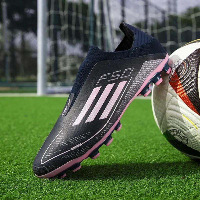 Product Introduction of Men's Football Shoes with Long Nails for Grass Training And Competition Sports Shoes for Boys Girls Students Adults 12