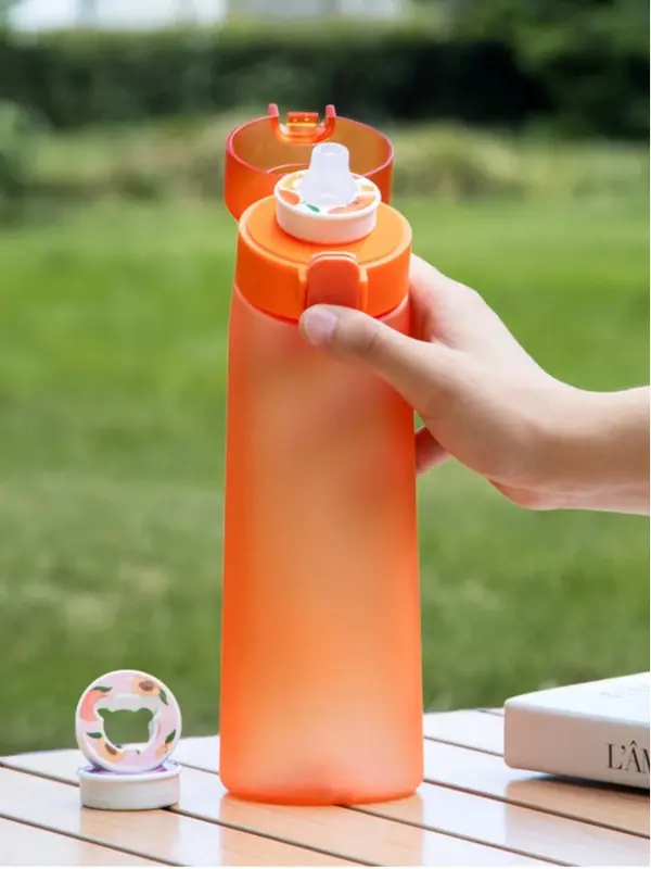 Air Water 1PC Air Water Bottle Includes Random Bear Flavor Plastic Drinking Bottle With Colorful Box Flavor 0 Sugar And Mug Suitable For Outdoor Sports Travel Office Gift For Boys And Girls 7