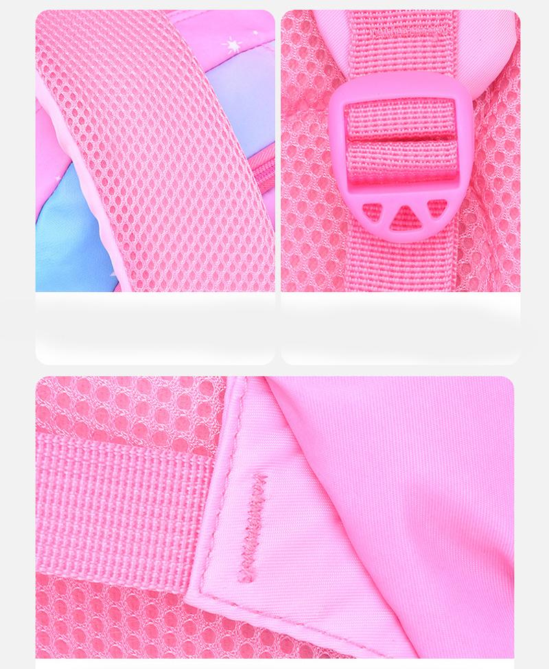 Product Introduction of Kid Girl Backpack School Bag Pink Blue Purple For Teenagers Backpack Waterproof Girl Schoolbag Kawaii Cute Primary BookBag 10