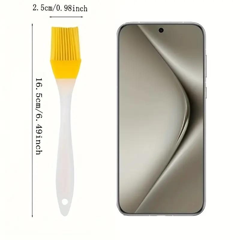 [1pc High Temperature Hair Brush] 1pc Oil Brush Practical Baking Hair Brush For Pancake Household High Temperature Resistant Non-shedding Grill Brush Kitchen Supplies 3