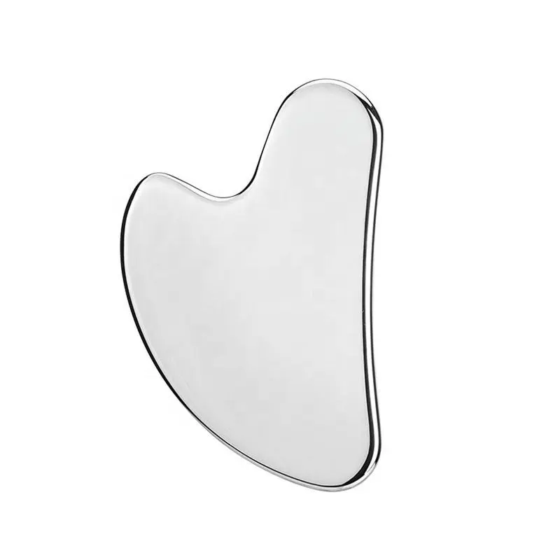 Heart Shaped Stainless Steel Gua Sha Scraper, Comfort Facial Lifting & Firming Massage Tool, Professional Skin Care Tool for Women, Korean Skincare, Beauty Products, Face Lifting Tool, Kbeauty Valentine's Day Gift