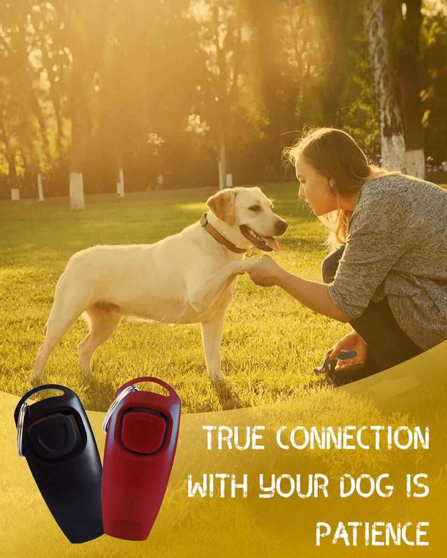 dog whistles - Recall Training Armband-Can Be Heard By Human Ears-Professional High Pitch (Red+Black) 2