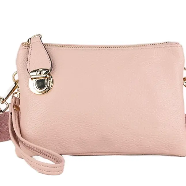 Women's Small Zip Clasp Clutch/Messenger Bag - Perfect for Everyday Use 8